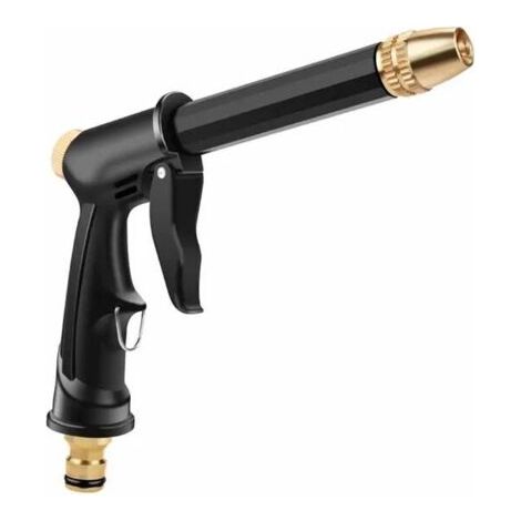 Pistolet à eau haute pression pour le nettoyage de tuyaux d'arrosage, arroseur, kit d'outils de nettoyage pour camions et voitures (1 pièce)-AquaForge (1/5)