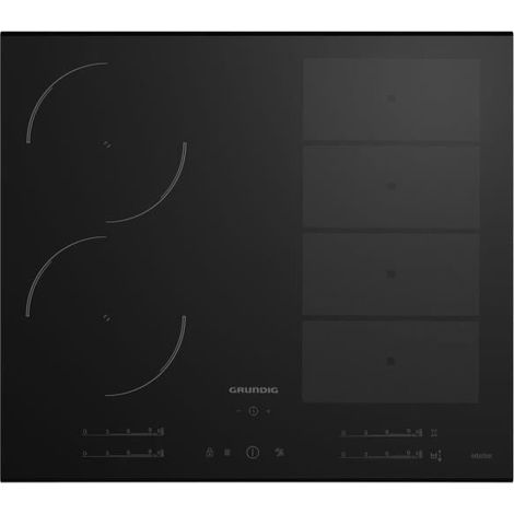 Plaque de cuisson induction GRUNDIG - 2 feux - 60 cm - GIEI627479PN (1/5)