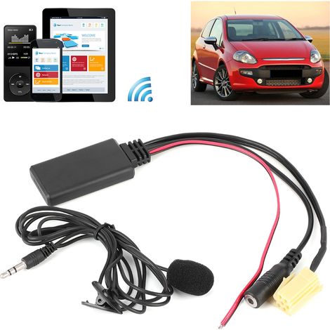 59,1 Zoll Bluetooth-Radio-Audiokabel Freisprecheinrichtung Auto-AUX-Adapter mit Mikrofon passend für Alfa Romeo 159 (1/5)
