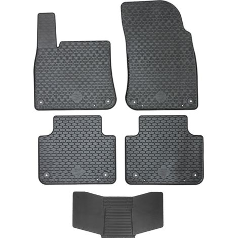 Tappetini DOMA 221764 + copritappeti 251992 - Porsche Cayenne III 2018- / VW Touareg III 2018- (anche per Hybrid) STOP. MONTATI AV2 anteriori e posteriori (1/5)