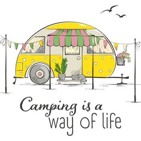 Duni Servietten Camp Life 33 x 33 cm - 20er Pack