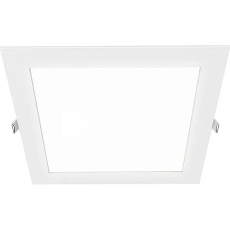 Faretto LED quadrato da incasso bianco 12 x 12 cm  Faretto LED 24W CCT (1/5)