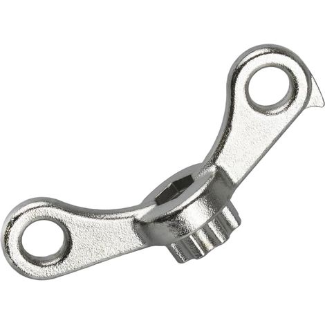 2-in-1 HollowTech II Fahrrad-Kurbelkappenabzieher Für HollowTech II Kappen: 8-Nut-Zähne, 8-mm-Innensechskantkopf, Hebellöcher und Haken (1/5)