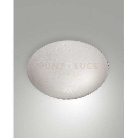 PANDORA PLAFONIERA BIANCA D.30 IP44 1 LUCE ATTACCO E27