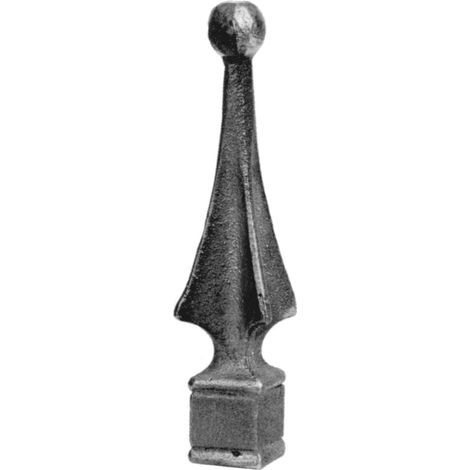 Tige de balustrade - Hauteur : 130 mm - Q20 - Pointe de tige pour rampe d'escalier, fer forgé (1/5)