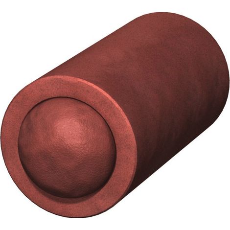 OBO Bettermann Tabique cortafuegos para taladro de cajas Ø78x150mm Espuma de célula cerrada permanentemente elástica rojo, 7202628