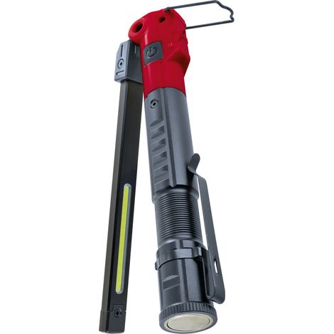Schwaiger LED-Arbeitsleuchte HWSL0100 IP20 350 lm mit Magnet & Clip inkl. Haken (1/3)