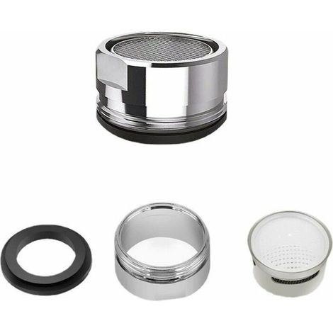 1 Pc Mousseur Robinet, 24mm Aerateur Filtre Robinet Accessoires Économiseurs d'Eau avec joint d'étanchéité pour Cuisine Salle de Bain (1/4)