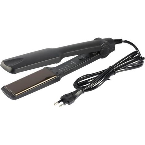 professionnel Lisseur cheveux fer à lisser Contrôle température Flat Iron Outils de coiffure portable - XY FR