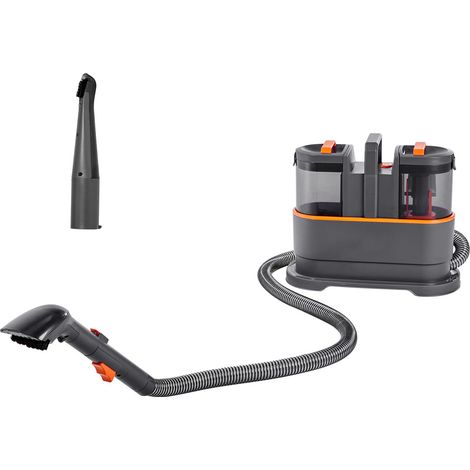 Nettoyeur de tapis portable, 1,5L eau propre et 0,8L eau sale, 11,5Kpa, pour canapé, voiture, tapis et tissus (1/5)