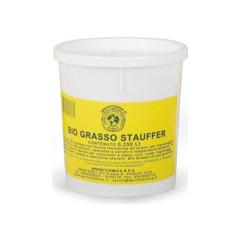 BIO-GRASSO STAUFFER  ml. 250 12.00 pz