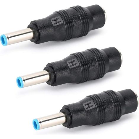 3PCS Universal Charging Power Connector 5.5 x 2.1 mm Female to 4.5 x 3.0 Male DC Converter Adapter Plug Charging Power Adapter (1/5)