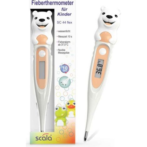 Thermometre - accessoires Scala - 01604 - thermometre clinique numerique SC 44 flex Speed ours polaire