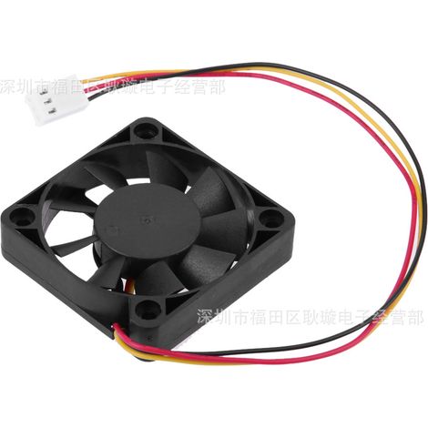 Ventilateur de processeur ultra-silencieux 5 cm/cm 5010, ventilateur de refroidissement pour chargeur de véhicule électrique 12 V