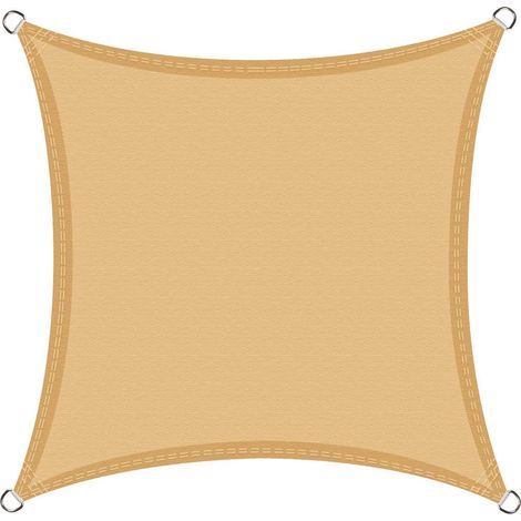 Tenda vela quadrata ecru 3,6x3,6 - biacchi ettore (1/4)