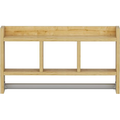 Wandregal aus Holz "Asya" - 63 x 14 x 35 cm - Beige (1/5)