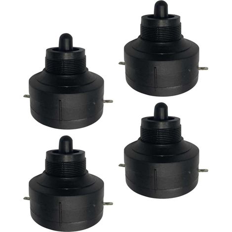 4pcs Tweeters pour Voiture en Plastique Noir, Haut-Parleur Piézo comme Klaxon Trompe Camion, Accessoire Audio Automobile Fiable (1/5)
