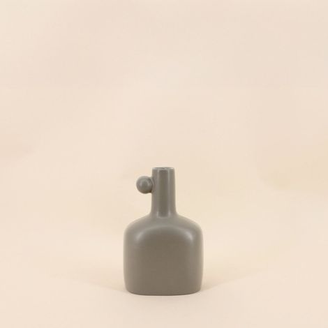 Vase en céramique avec perle, H18cm (1/5)