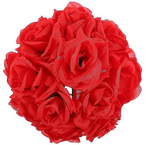 1 boule de fleurs artificielles