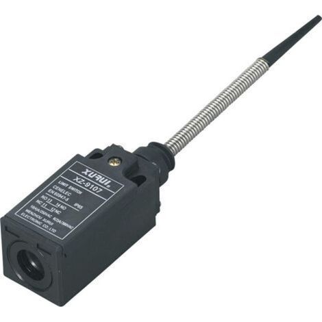 XZ-9/107 Interrupteur de fin de course 250 V/AC 10 A tige à ressort, levier plastique à rappel IP65 1 pc(s) S836631 (1/3)
