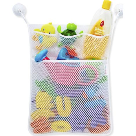 Filet de rangement rangement de jouets de salle de bain sac à jouets de salle de bain