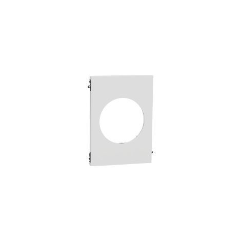 Placa de interruptor Schneider Electric odace architecte 1 poste horizontal vertical