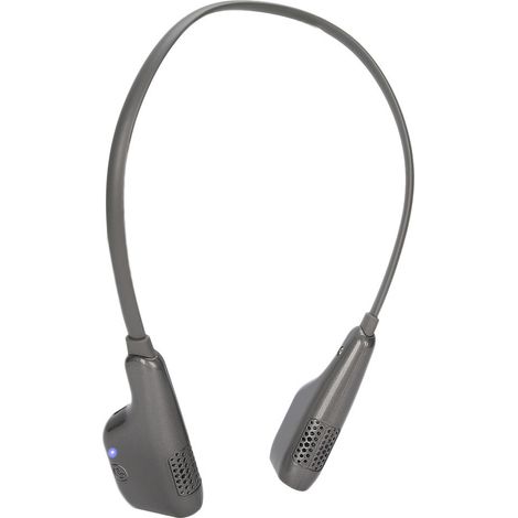 Purificateur d'air portable mini ioniseur négatif anti-fumée collier wearable gris filtration air purificateur de cou (1/5)