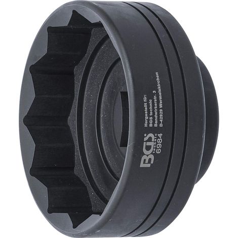 Chiave mozzo BGS dodici punti per camion IVECO e rimorchi SAF/BPW SW 85 mm - 6984