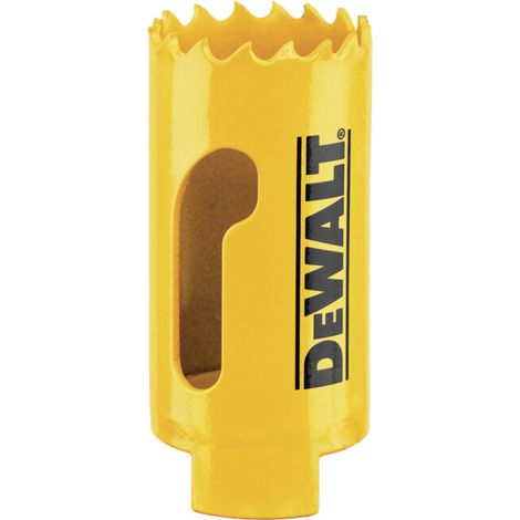 Scie cloche DeWALT Bimétal 27mm, profondeur de coupe 44mm ( Prix pour 1 ) (1/2)