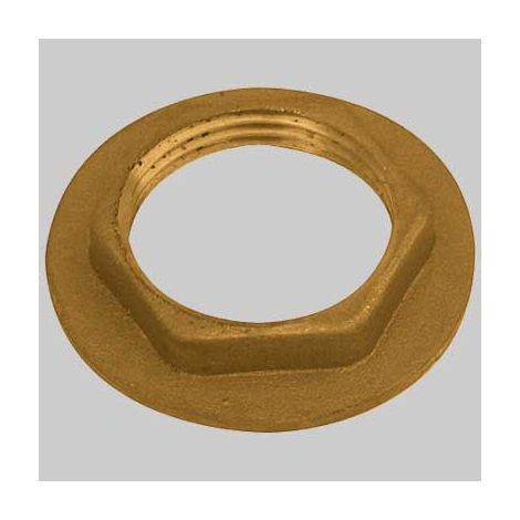 CONTRODADO CON FLANGIA OTTONE GIALLO  1     MADE IN ITALY