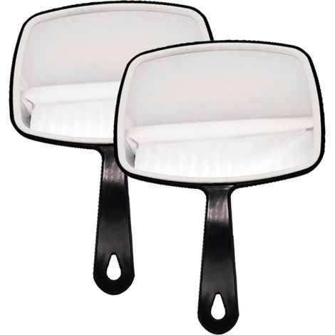 Miroir De Poche - 2 Pièces - Verre Clair Sans Distorsion - Pour Maquillage Rasage Soins Du Visage - Usage Domestique Professionnel Et Extérieur (1/5)
