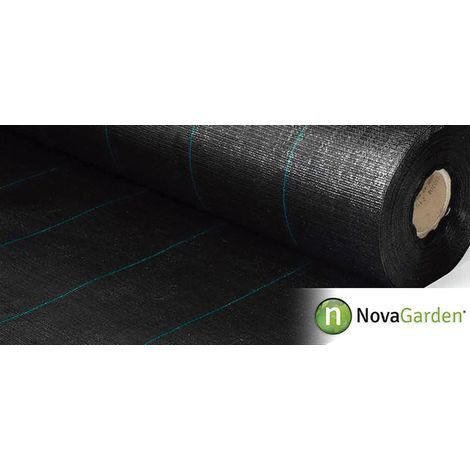 Malla Antihierbas negra 100 g/m² de 1x10m (1/3)