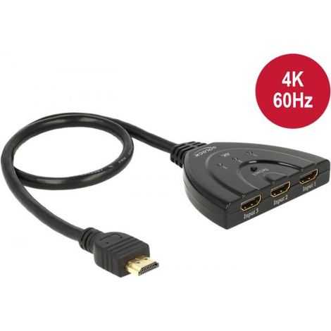 DeLOCK 18600 commutatore video HDMI (1/3)