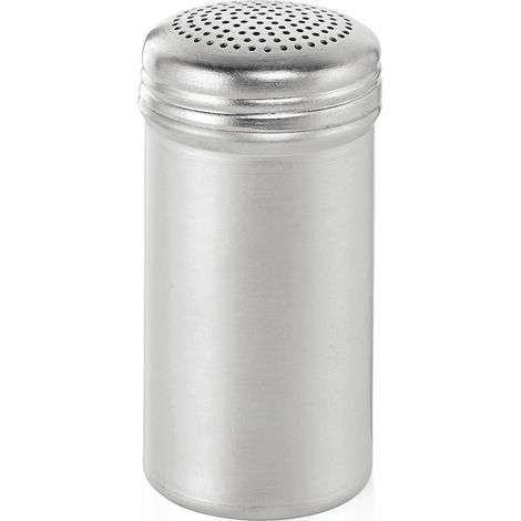 Salière Ø 6,5 cm H 13,5 cm aluminium lot de 6 - Was Germany (1/2)