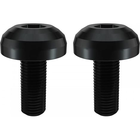 Lot de 2 Boulons de Porte-bidon de Vélo,Vis de Fixation de Boulon M5x12mm en Alliage de Titane pour VTT,Boulons Hexagonaux pour Porte-bidon de Vélo (1/5)