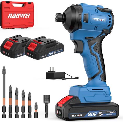 Visseuse à percussion, compatible avec batteries 18 V, 240 Nm, moteur sans balais (avec batterie) (1/5)