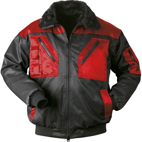 Gr .4XL (70/72) LEVANGER PILOTJACKE schwarz LEVANGER PILOT JACKET (1/2)