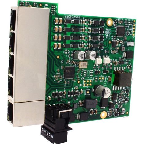 Switch Ethernet 5 Ports RJ45, 10/100Mbit/s, montage Montage sur câble RS-125 ( Prix pour Boîte de 1 )