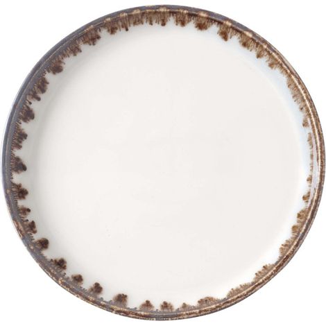 Assiette plate vanille - 200x(h)40mm - Finedine (1/5)
