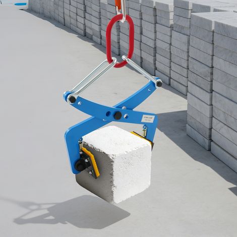 YISSALE - Werkzeug - Steinhebezange vertikal - schwere Hebeklemme für Granit- und Marmorplatten, verstellbare Greifbacken, Tragkraft 500 kg - ideal für Steinmetz und Bau (1/5)