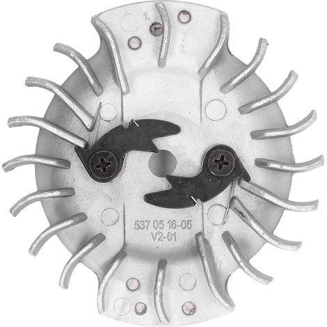 Ensemble volant moteur pour tronçonneuse Husqvarna 272 61 268 XP K, pièces détachées pour tronçonneuse à découper, en alliage d'aluminium et métal. (1/5)