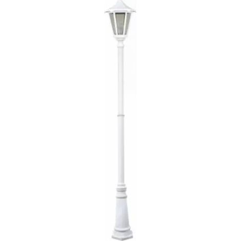 MONACO Lant.+Mat IP43 IK02 blanc E27 100W max. Lpe non incl. haut.2,49m ARIC 3066 (1/2)