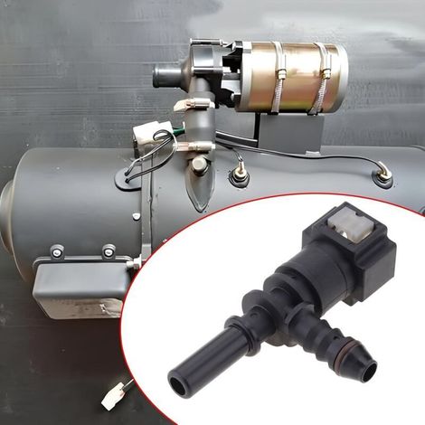 Connecteur Rapide de Carburant en T pour Chauffage Diesel Compatible avec Opel Vivaro Primastar Trafic Webasto Connecteurs de Diamètre Extérieur de 7,89 MM (1/3)