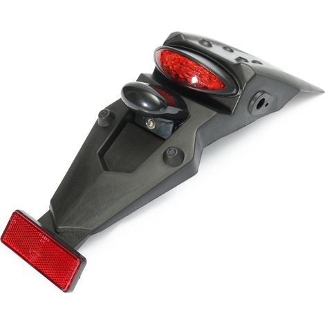 Riflettore di arresto posteriore a LED da 12 V universale per motocross MX, sport, pit bike, dirt bike (1/4)