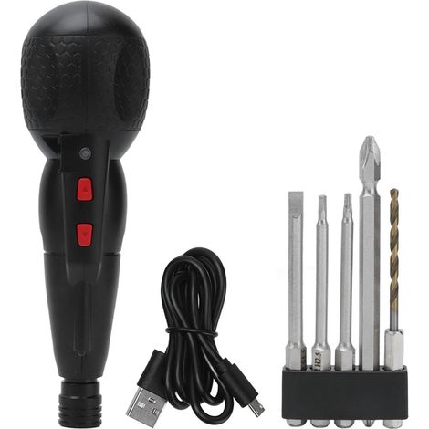 Electric Screwdriver Kit Integrated USB Rechargeable Screwdrivers with LED Light 10W