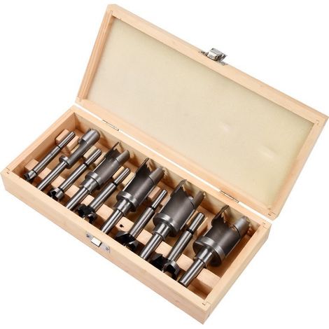 Set di 10 tronchesi Yato per legno, perni da 15-35 mm. (1/2)