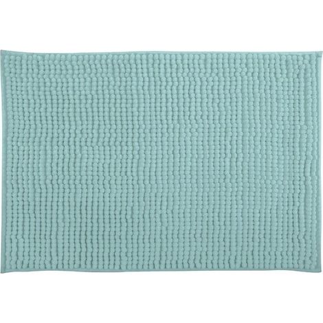 Tapis de bain Microfibre CHENILLE 40X60cm Vert pastel MSV (1/2)