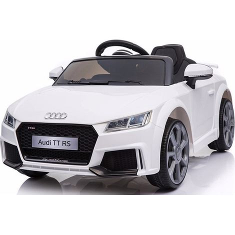 Elektro-Kinderauto Audi TT RS Kinderauto 2x6V4AH MP3 Power Display Schwarz (1/5)
