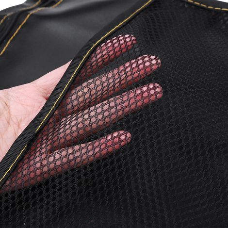 Pochette de rangement en cuir PU pour moto et scooter, à placer sous la selle. Organisateur (1/5)
