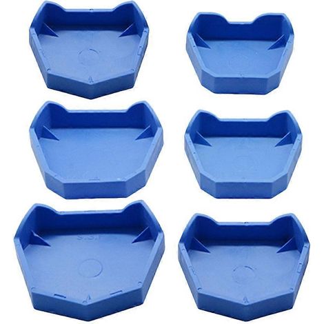 Kit de base pour modèle de laboratoire avec 12 pièces bleues - Durable, sûr et facile à utiliser (1/5)